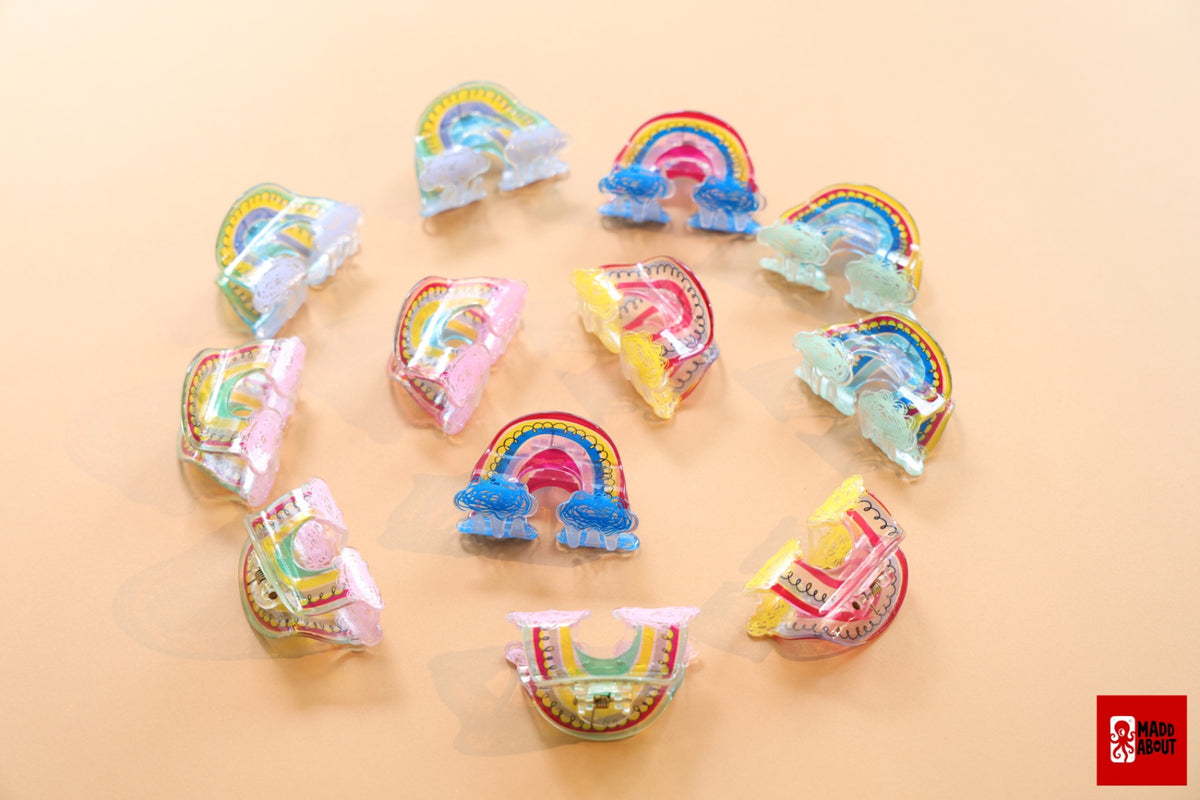 Rainbow Hair Claw