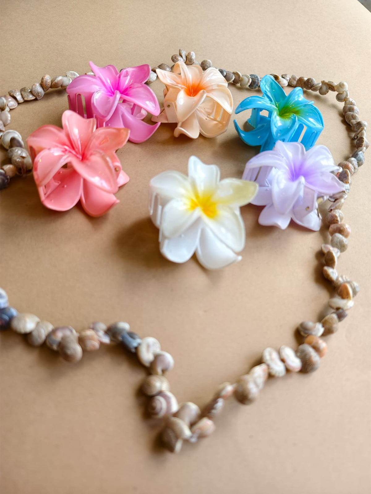 Aurora Bloom Medium Flower Hair Claw
