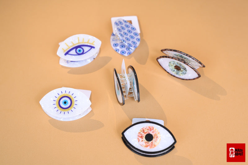 Evil Eye Hair Claw
