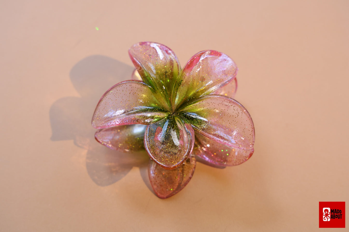 Large Glitter Flower