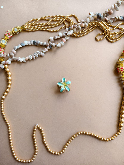 Metal flower mini claws