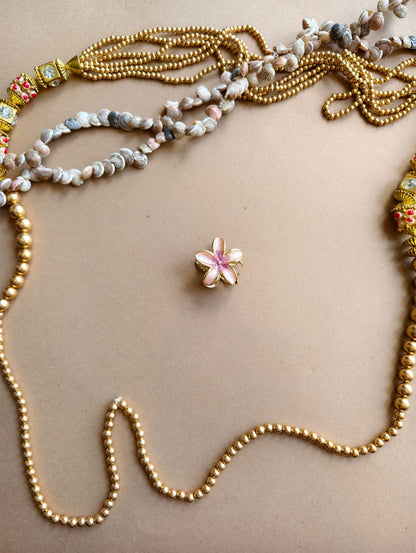 Metal flower mini claws