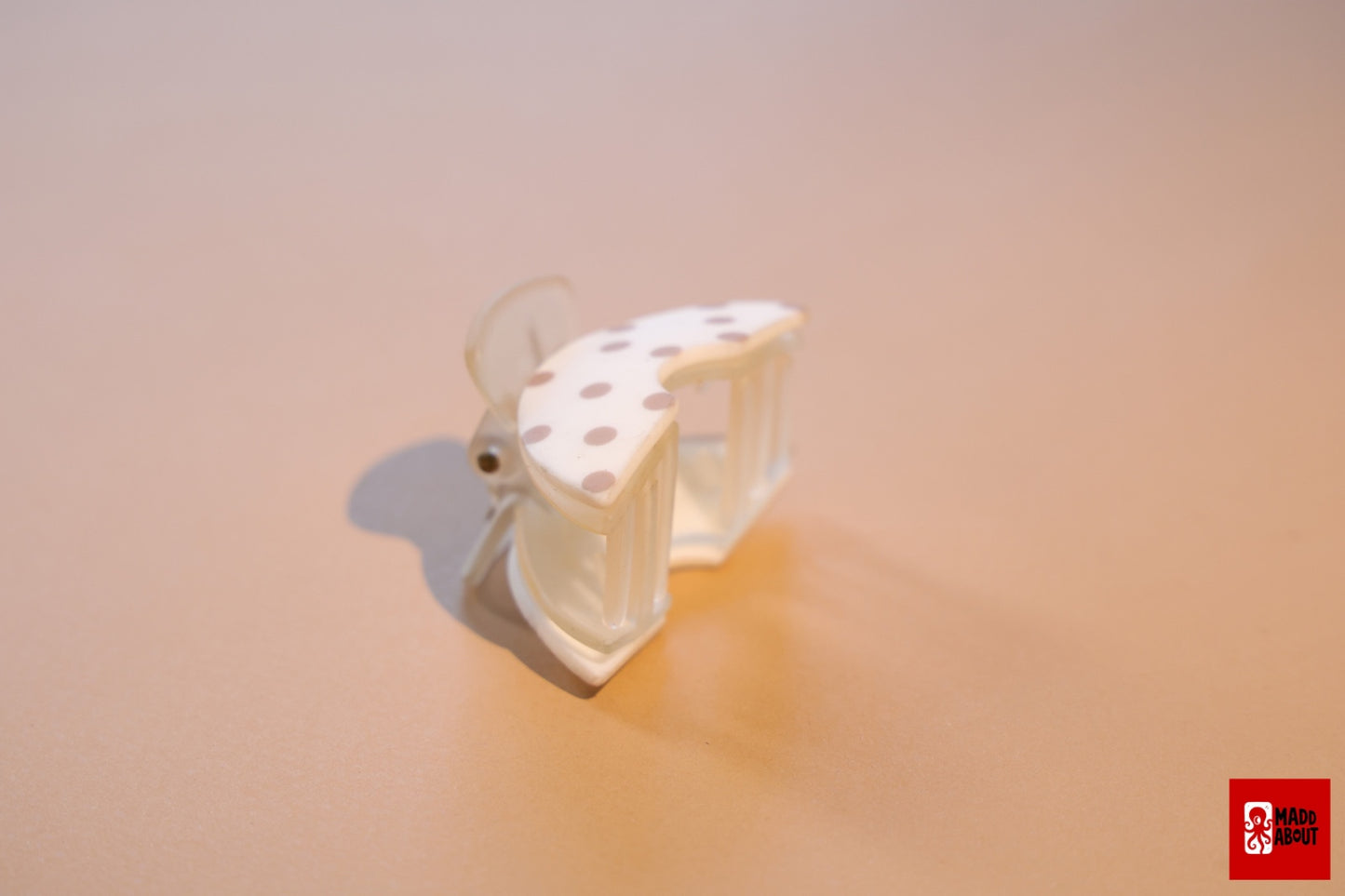 Polka Hair Claw
