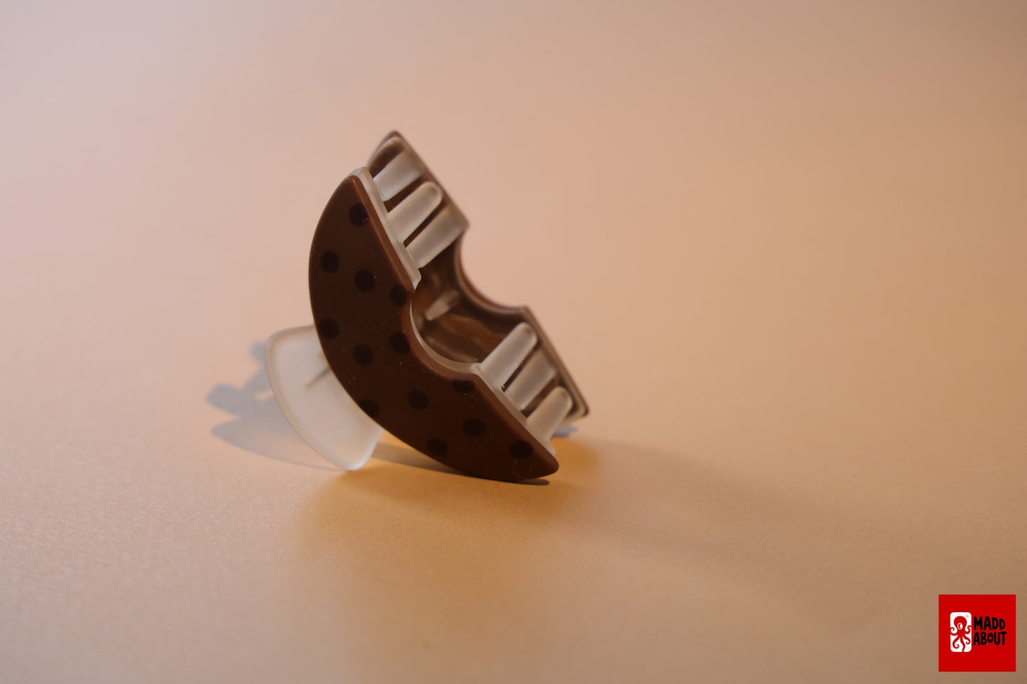Polka Hair Claw