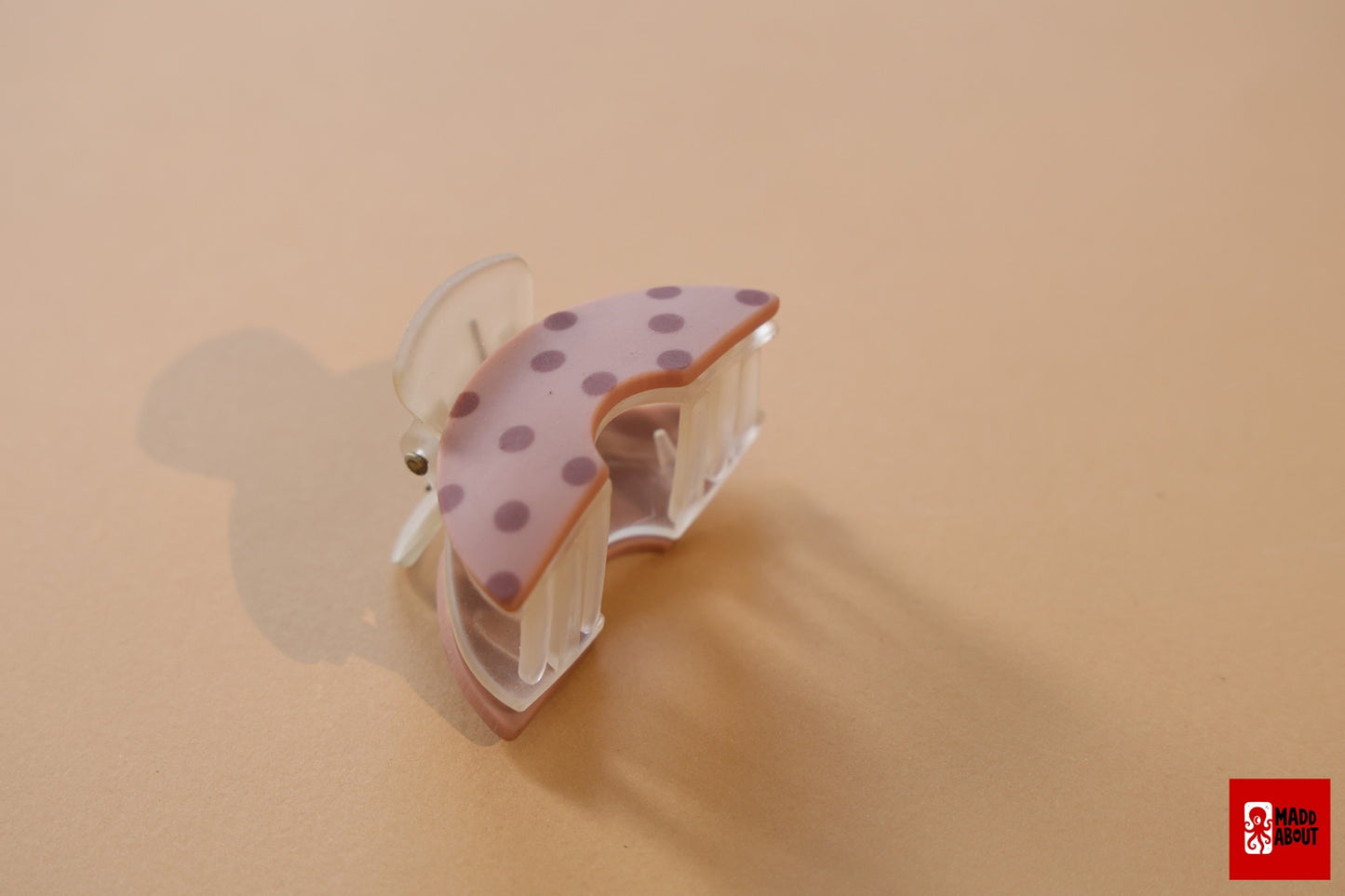 Polka Hair Claw