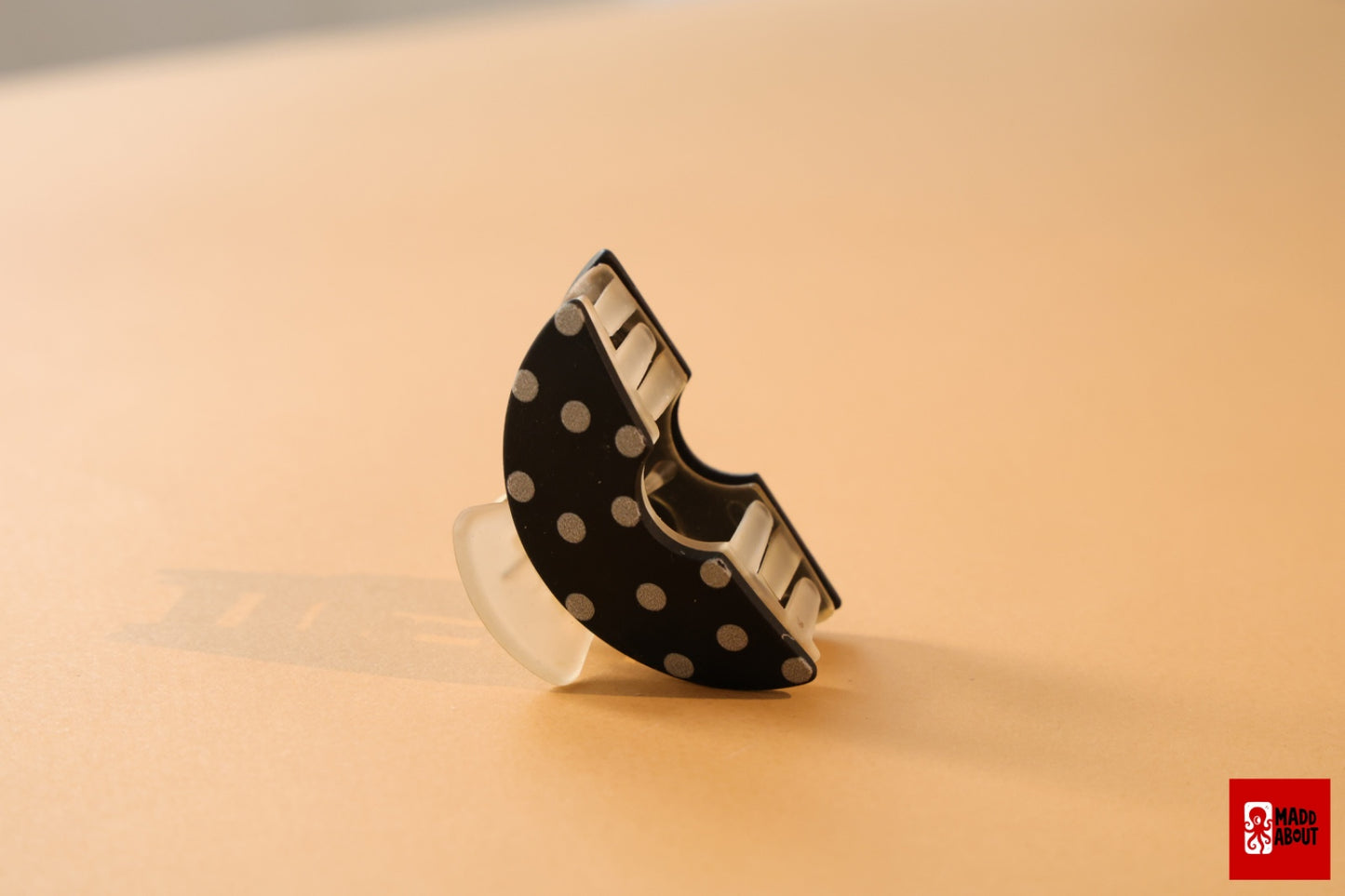 Polka Hair Claw