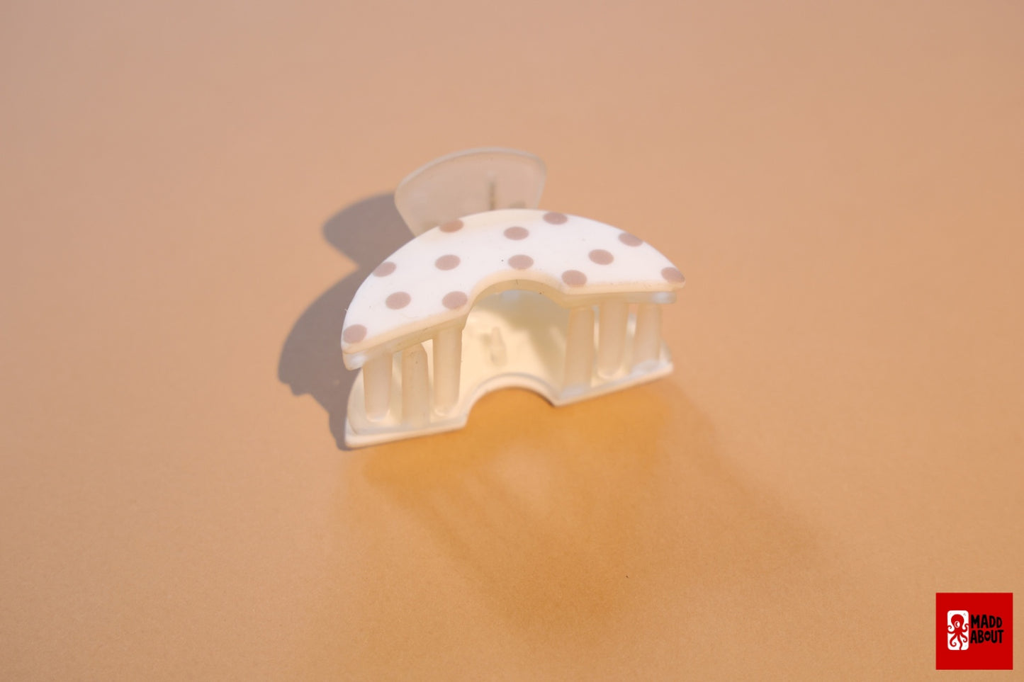 Polka Hair Claw