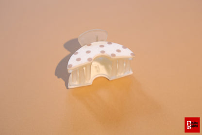 Polka Hair Claw