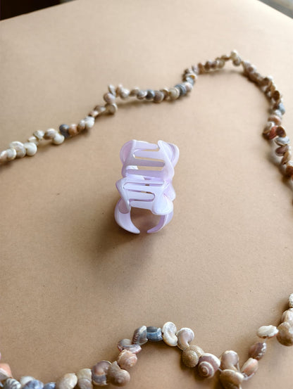 Aurora Bloom Medium Flower Hair Claw