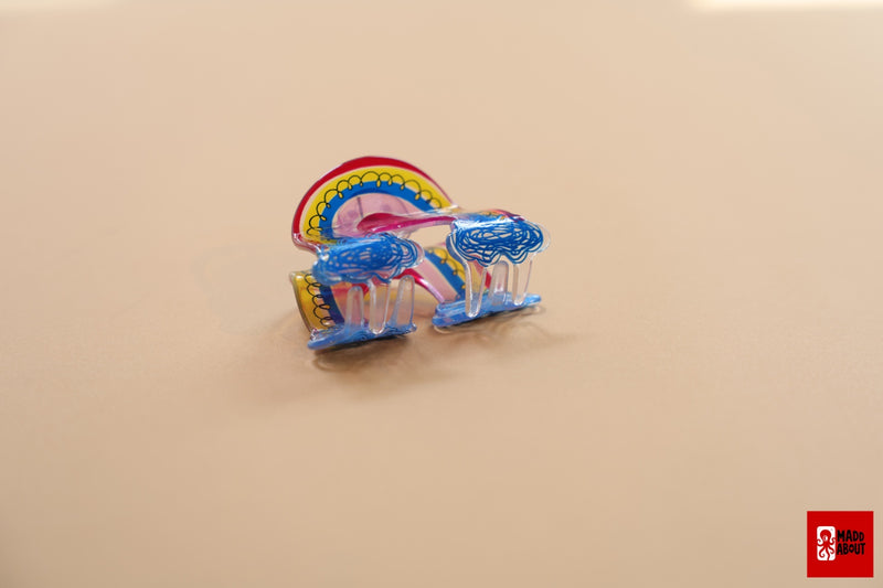 Rainbow Hair Claw