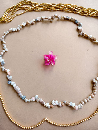 Small Glitter Flower Hair Claw