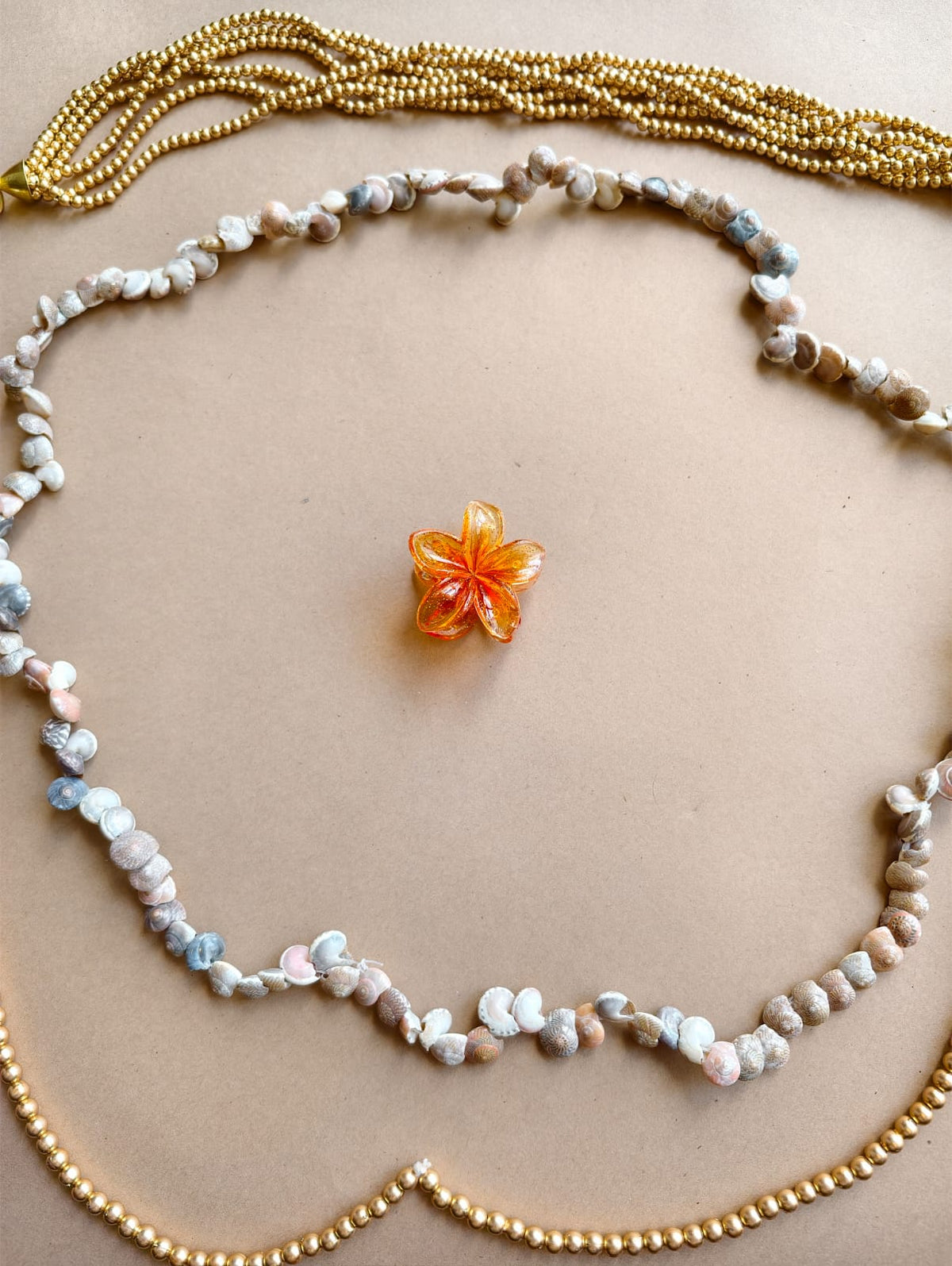 Small Glitter Flower Hair Claw
