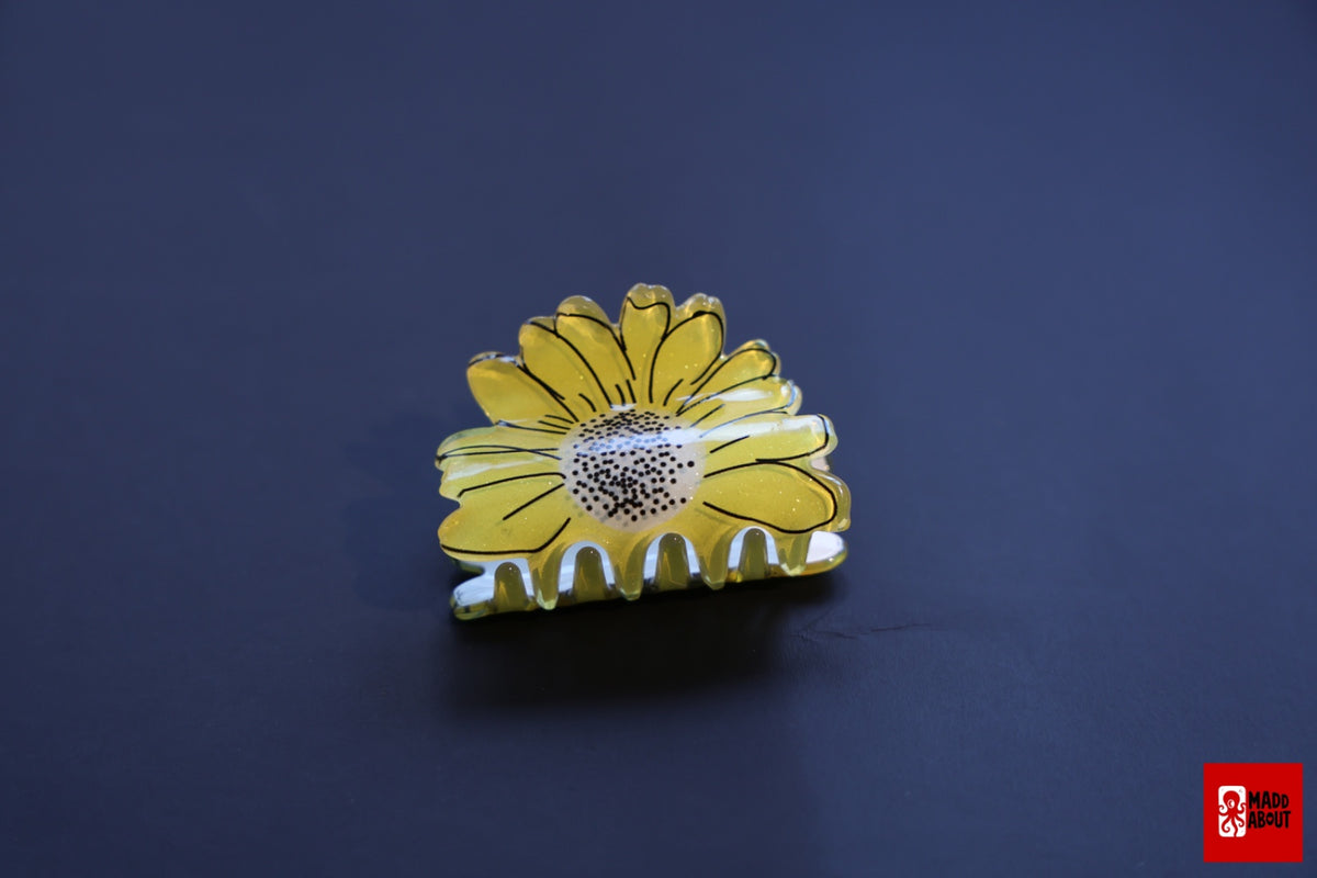 Sunflower Hair Claw