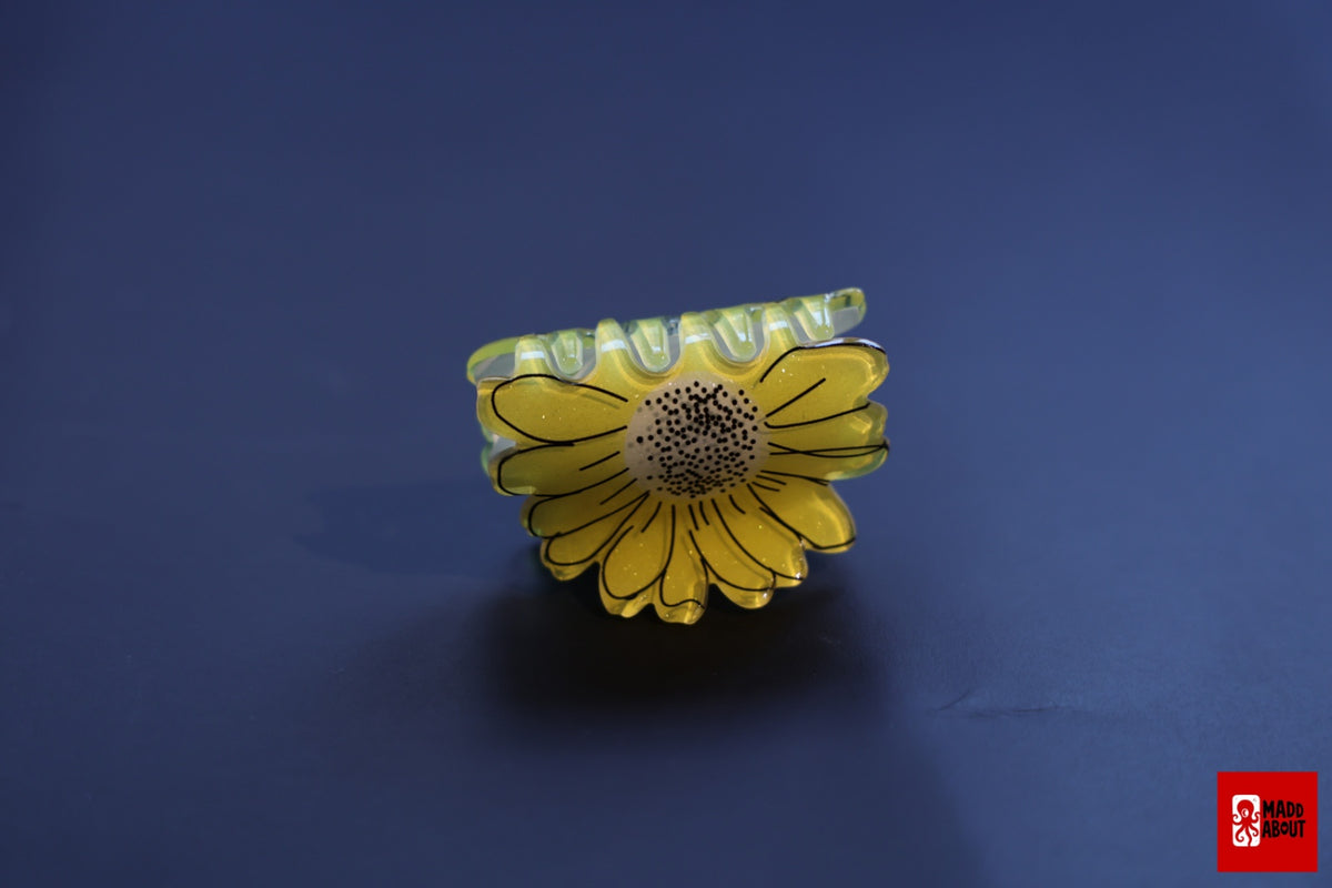 Sunflower Hair Claw